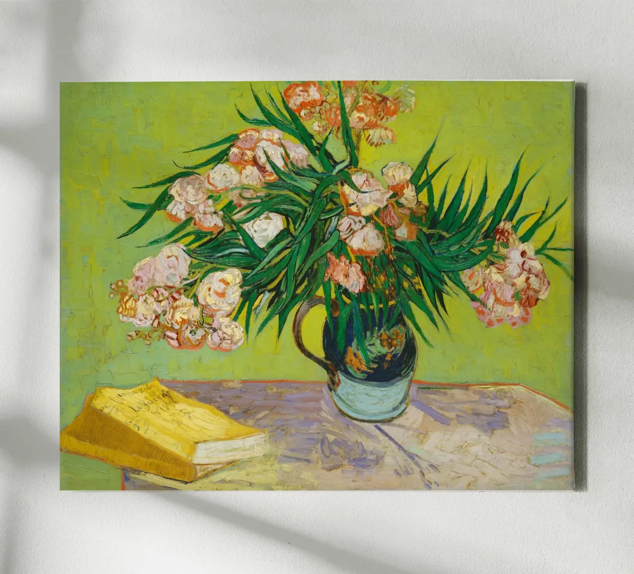Vincent van Gogh’s Oleanders (1888) canvas met Baklijst van Venus Art
