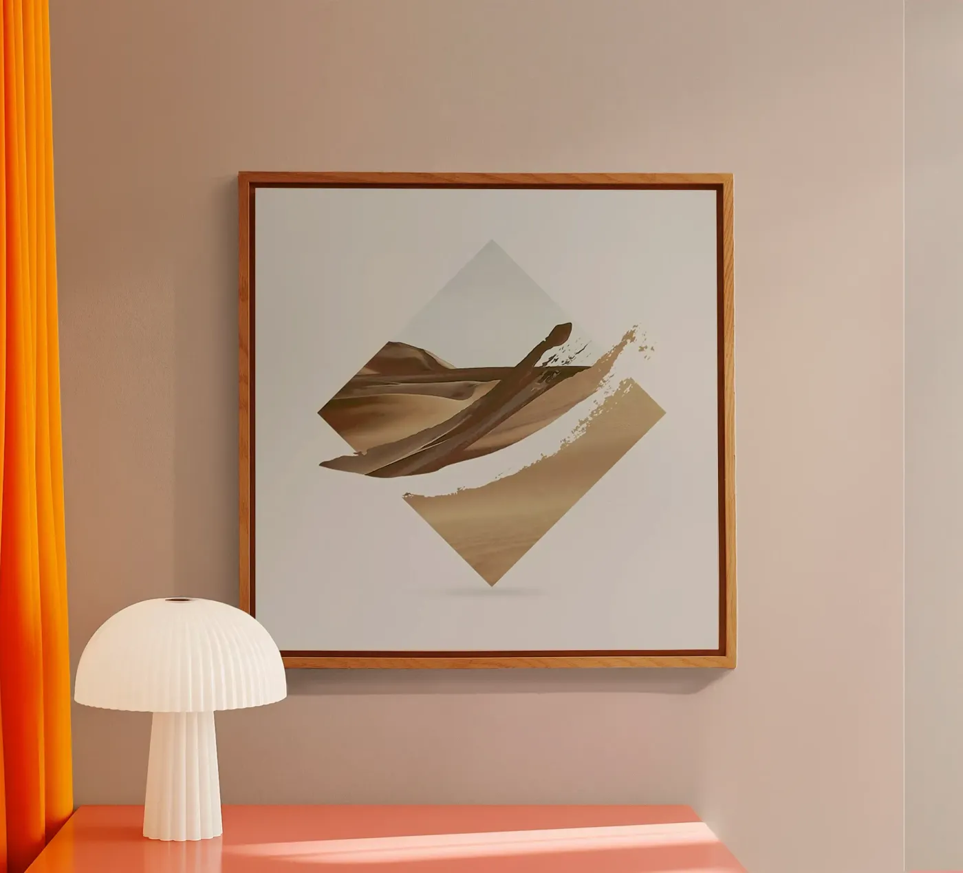 Strange Waves acryl van Róbert Farkas