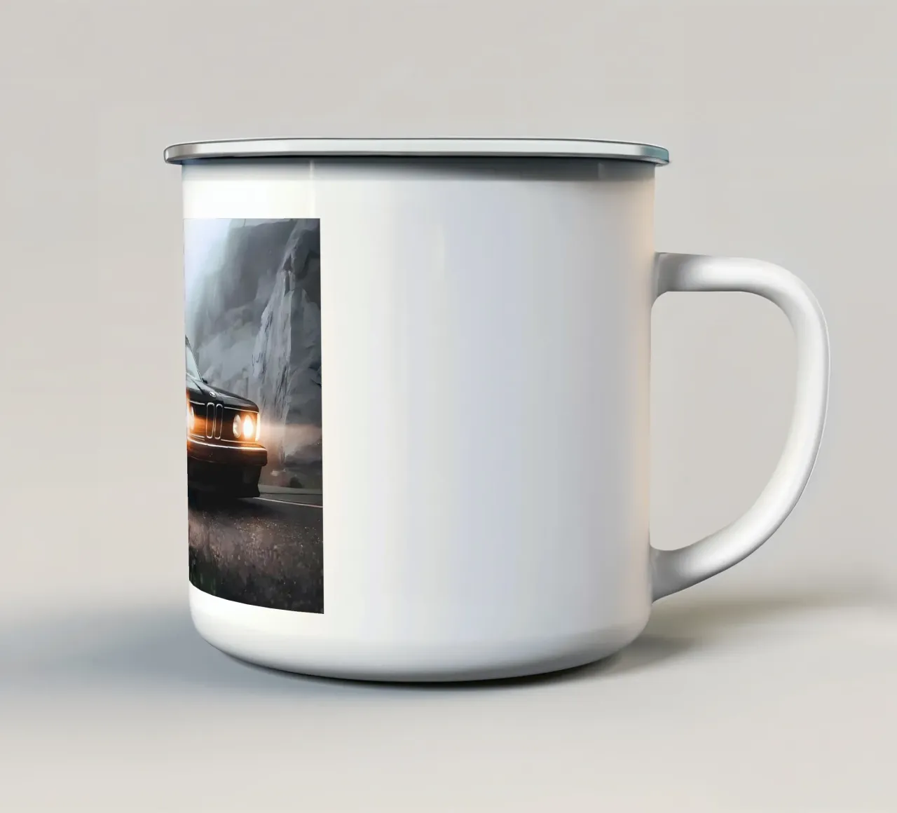 BMW e24 tazza in smalto da diedrich