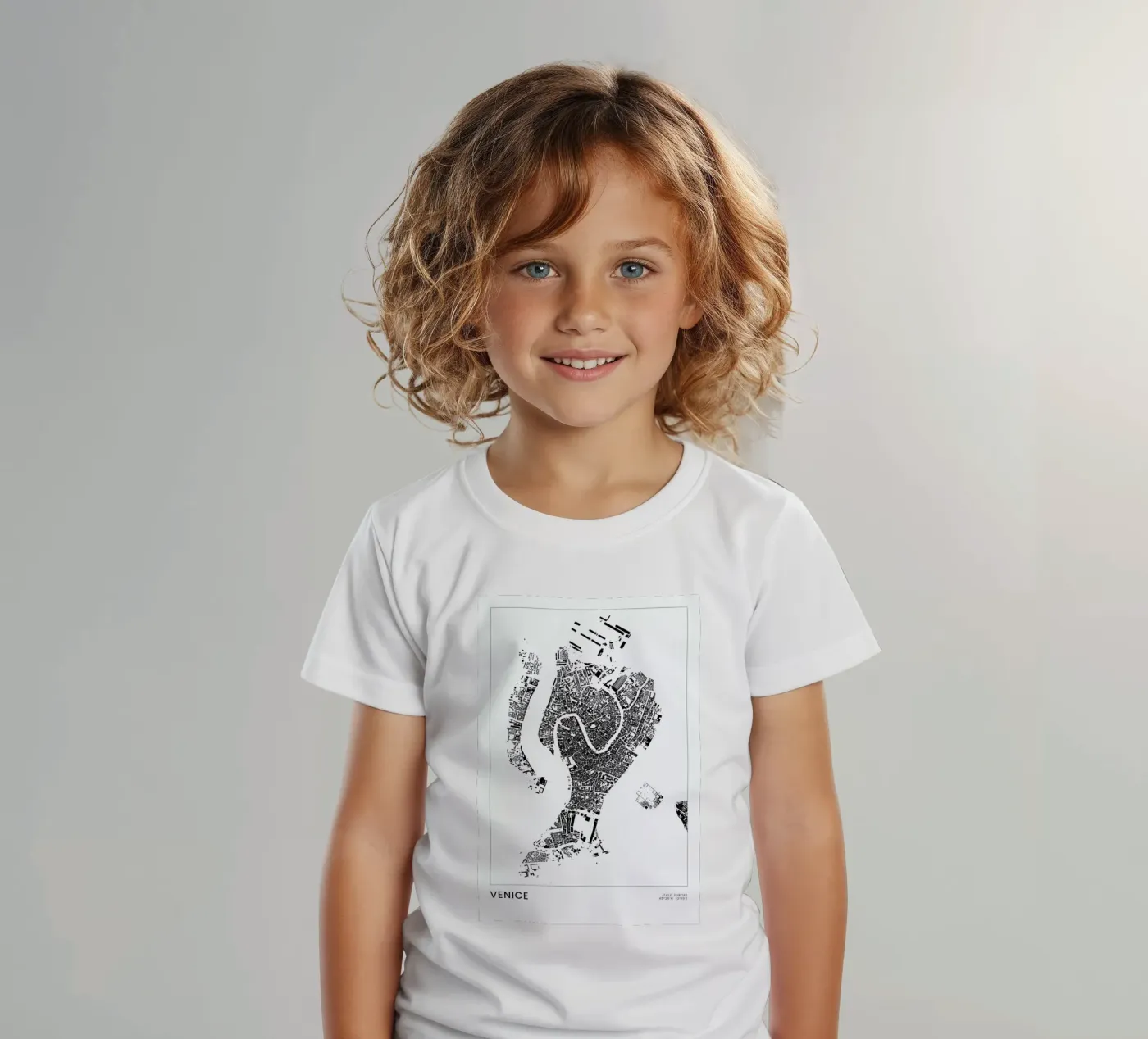 Venice t-shirt bambini da The Cartography Collection