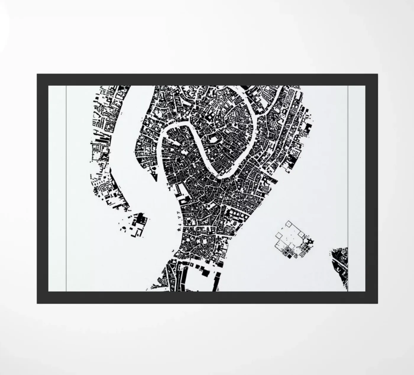 Venice paillasson de The Cartography Collection