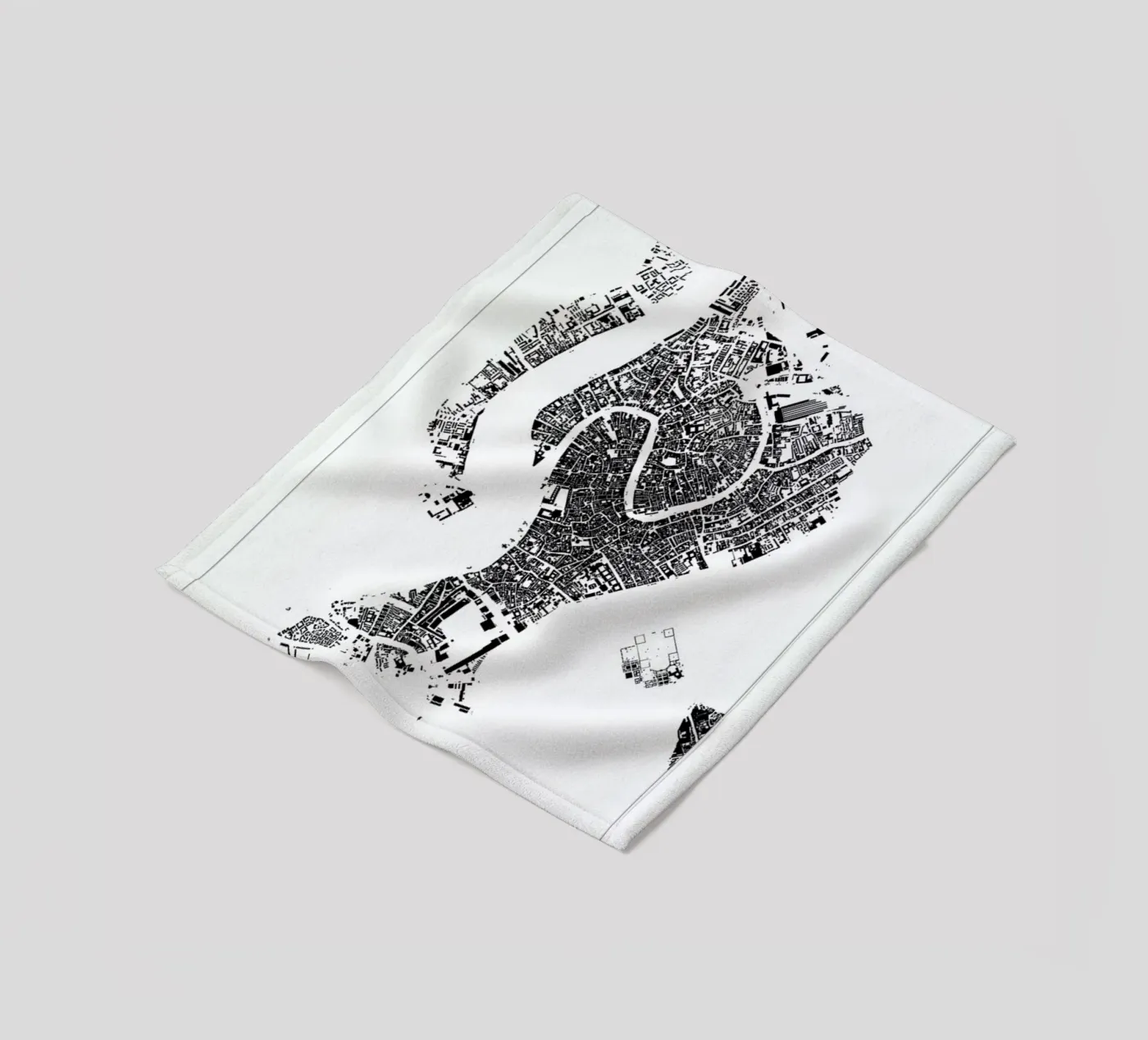 Venice Fleecedecke von The Cartography Collection