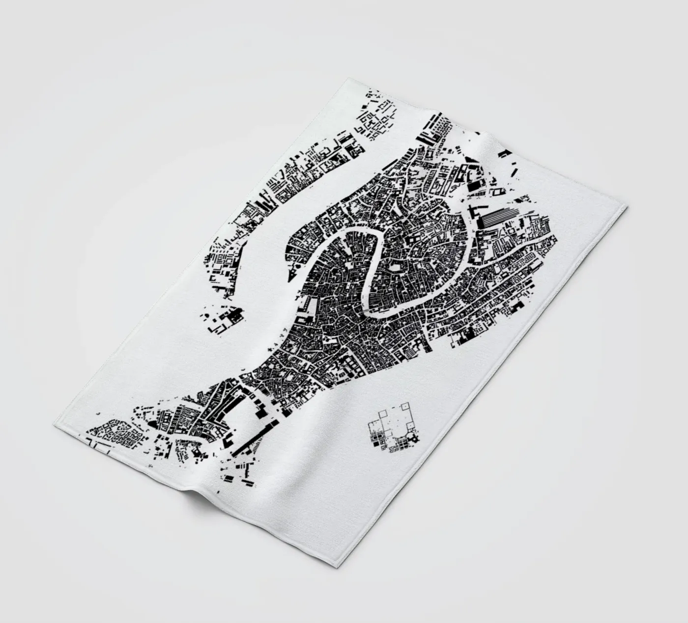 Venice Fleecedecke von The Cartography Collection