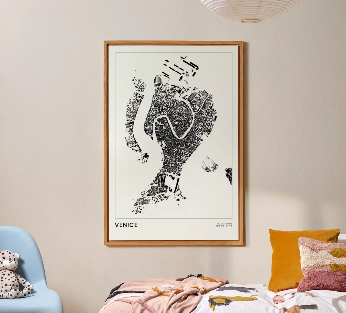 Venice pannello forex da The Cartography Collection