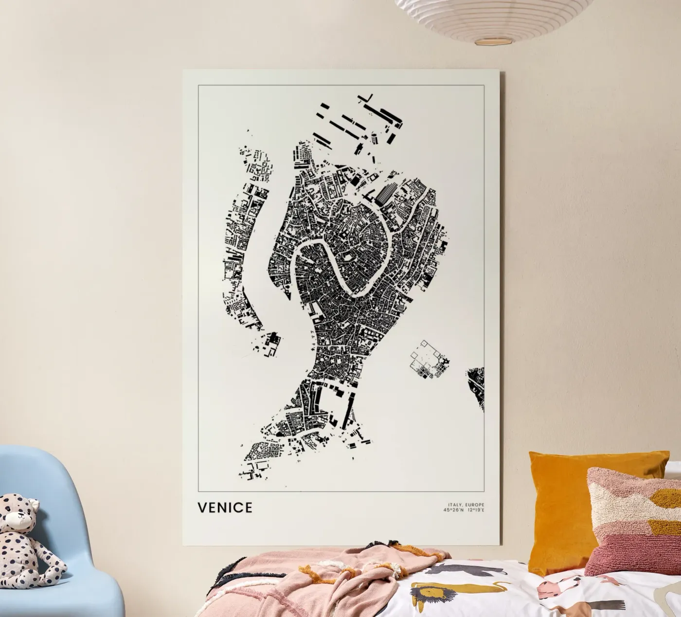 Venice pannello forex da The Cartography Collection
