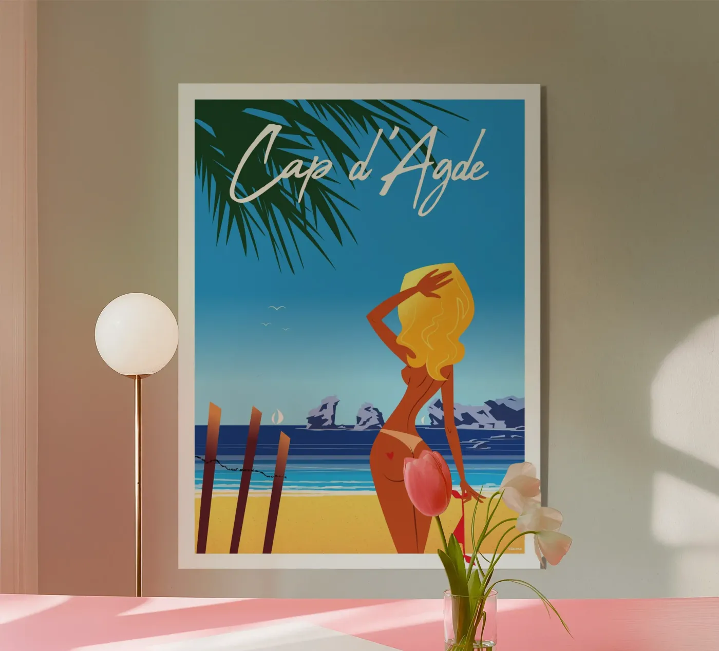 Cap d'Agde plexiglass da Raphaël Delerue