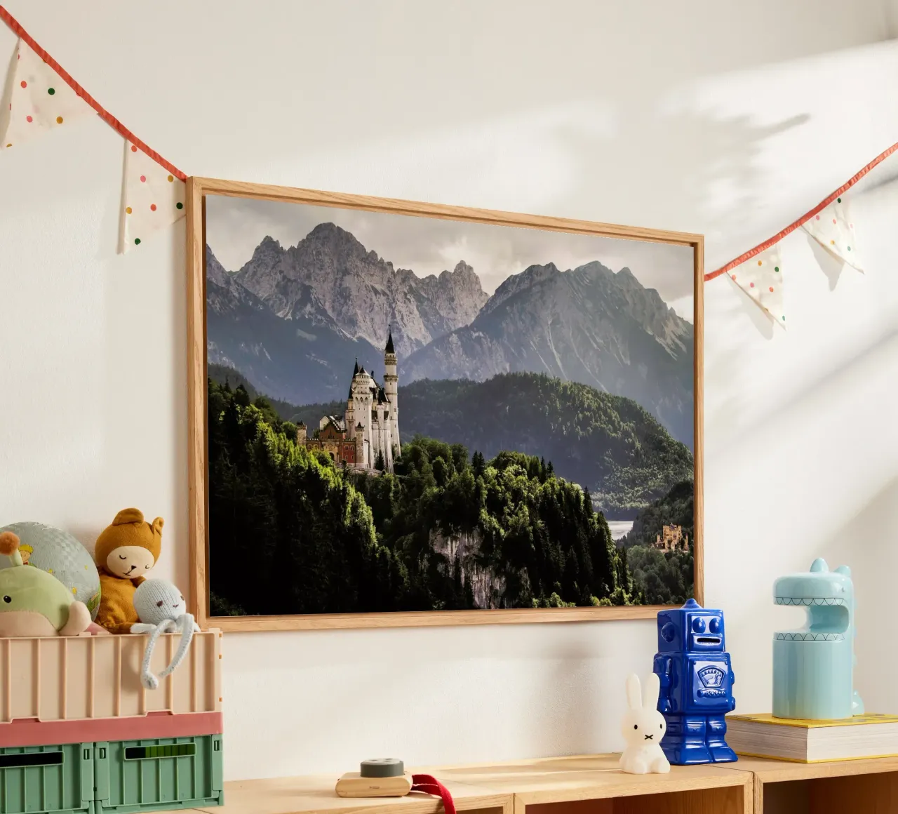 The Two Castles - Andreas Wonisch plexiglass da Pictufy