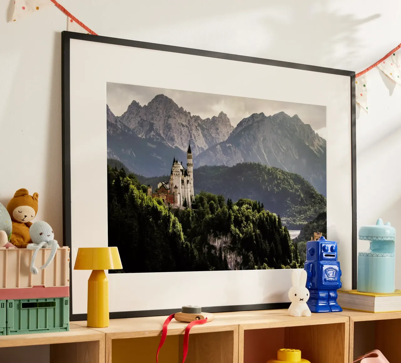 The Two Castles - Andreas Wonisch carta hahnemühle da Pictufy