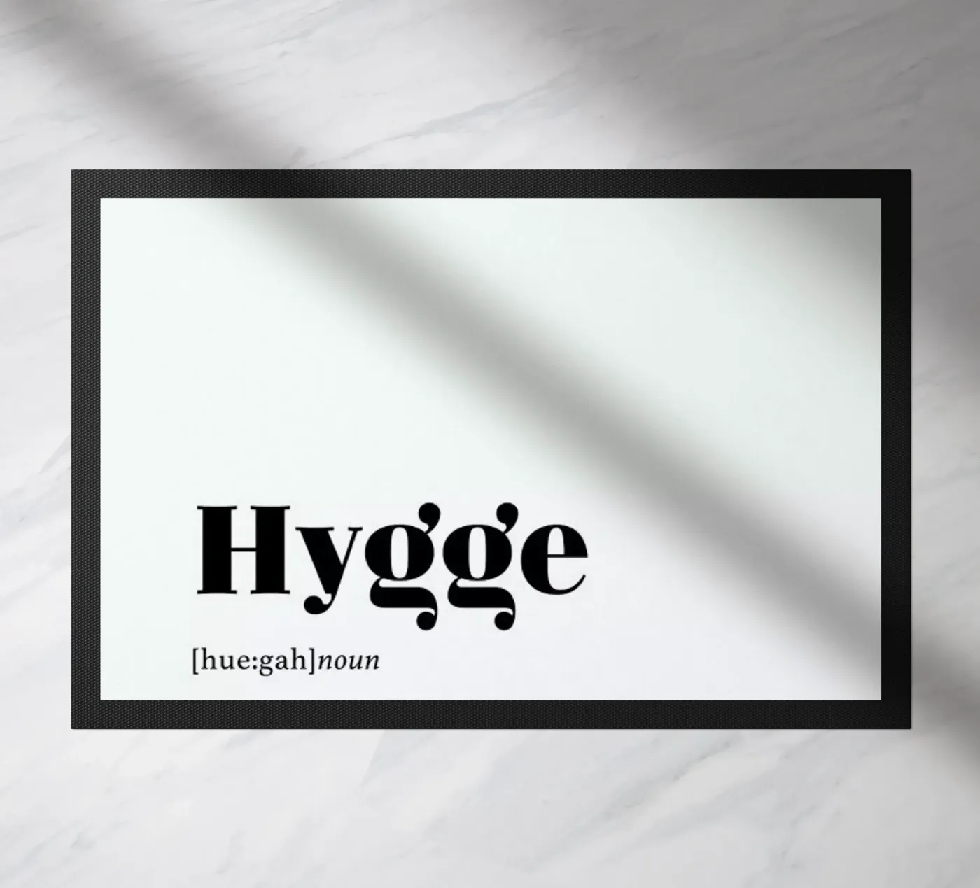 Hygge doormat by daylight design studio