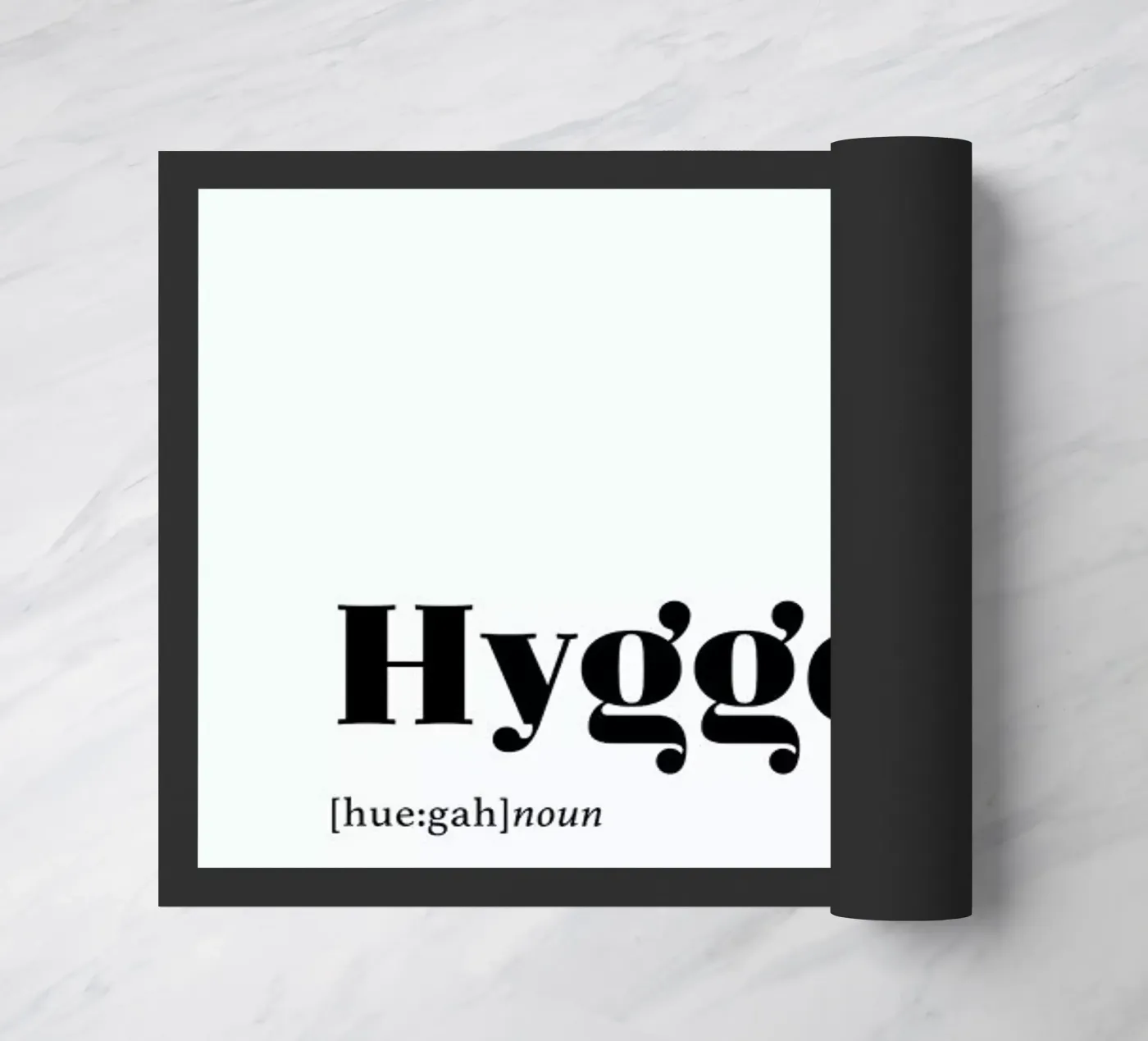 Hygge doormat by daylight design studio