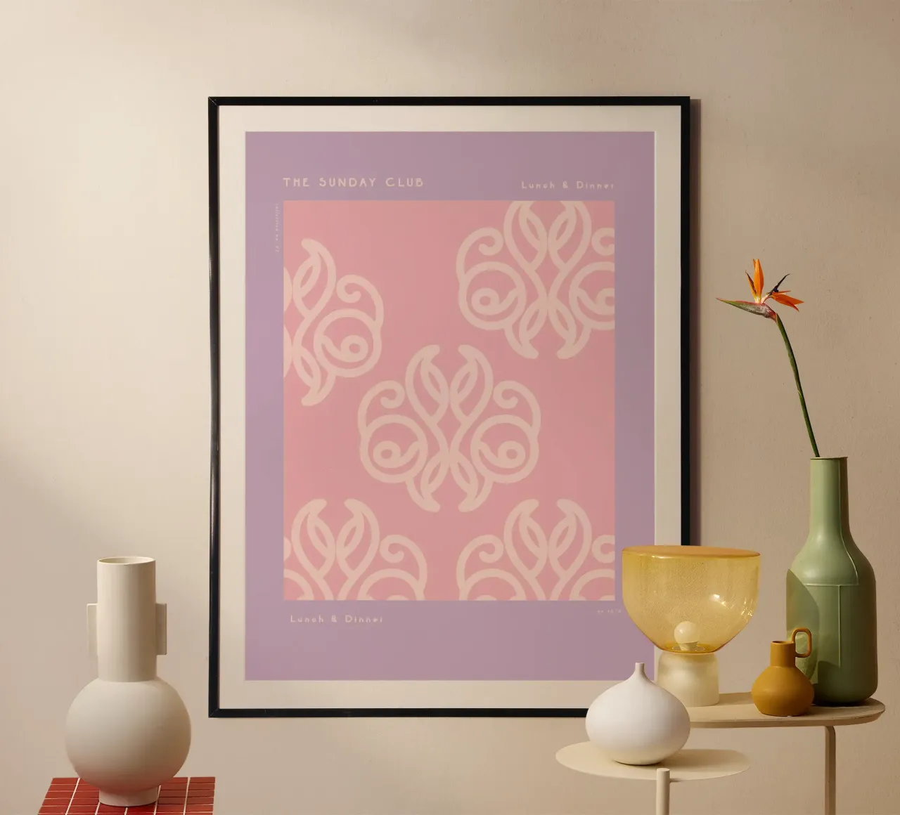 The Sunday Club No 21 poster da treechild