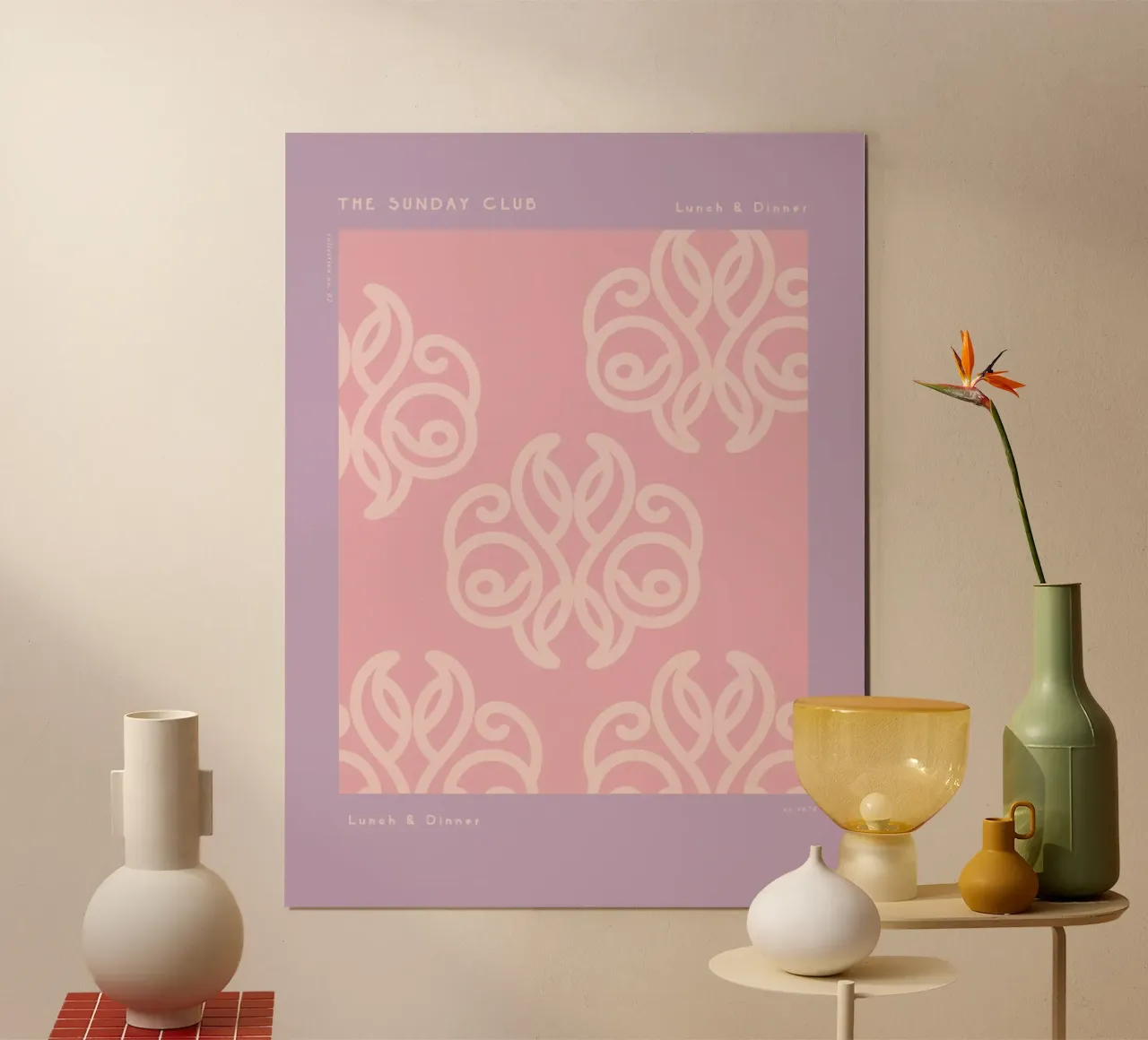 The Sunday Club No 21 poster da treechild