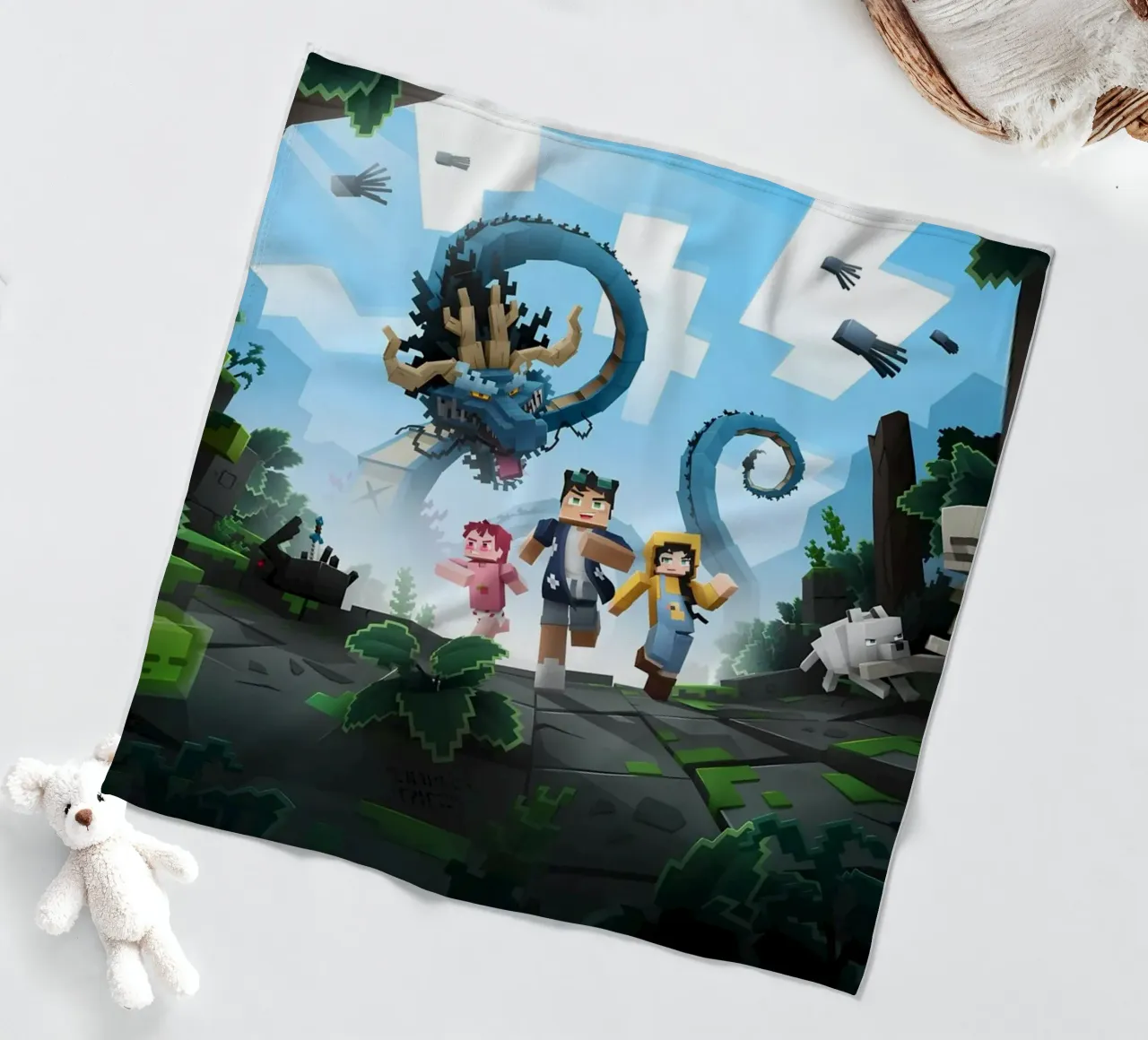 Minecraft coperta in pile da Ngamino