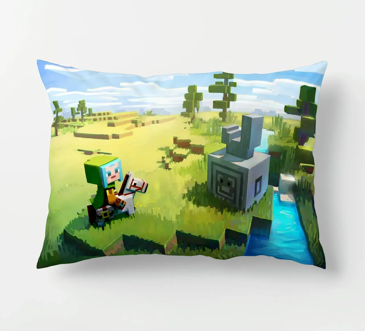 Minecraft cuscino da Ngamino