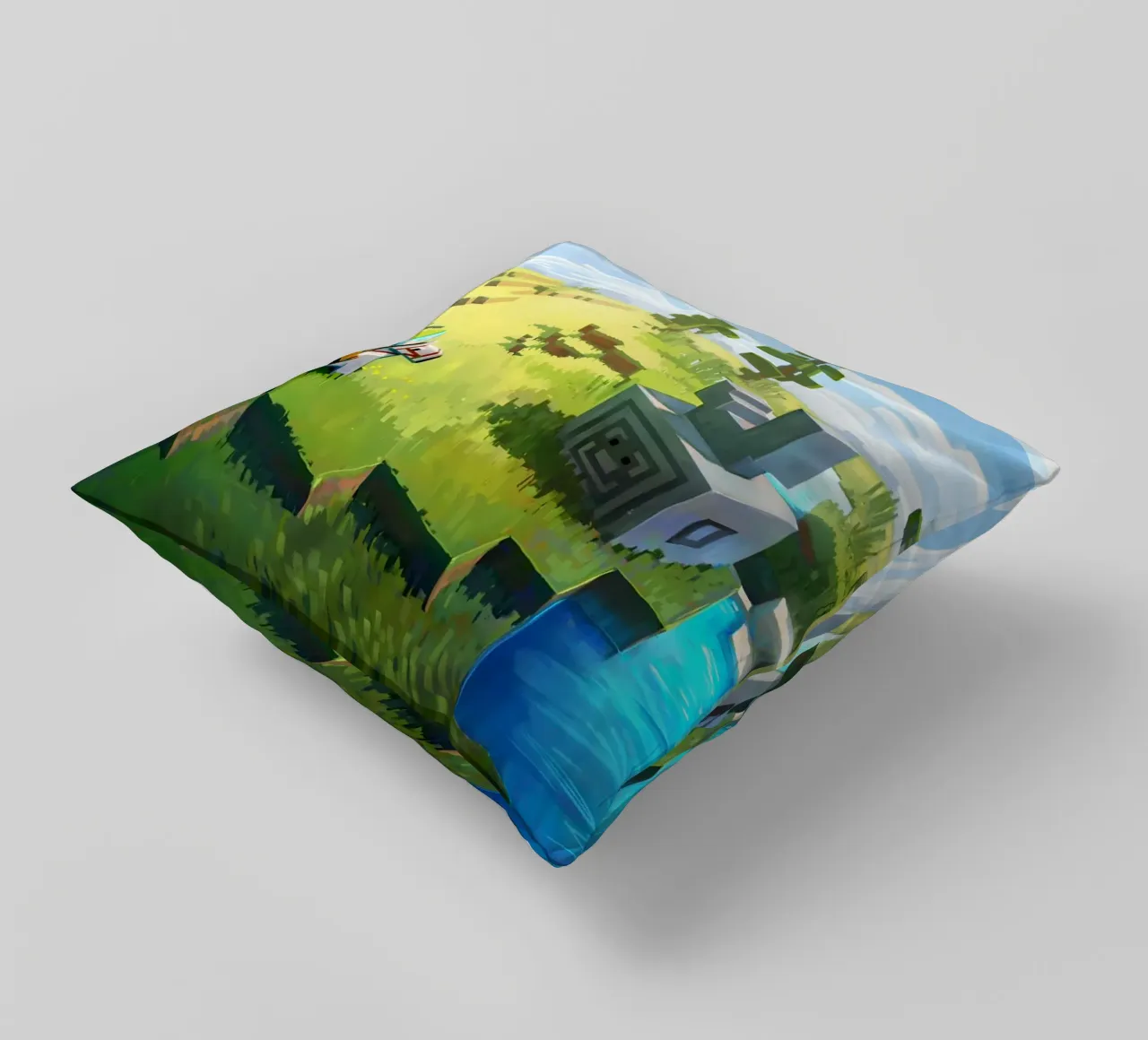 Minecraft cuscino da Ngamino