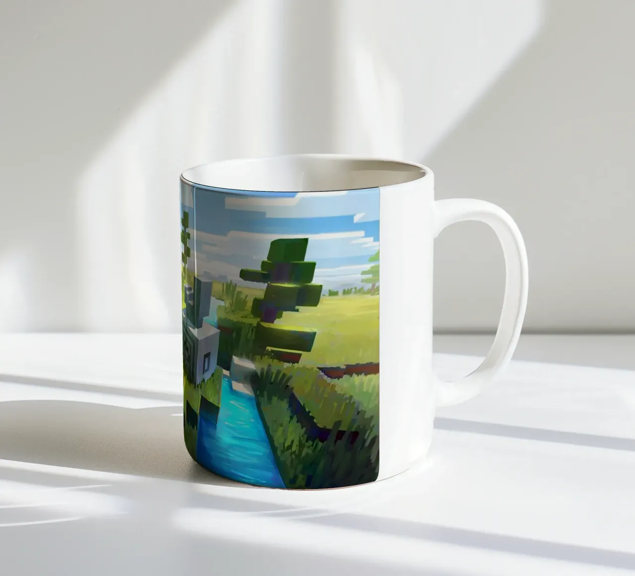 Minecraft tazza in ceramica da Ngamino