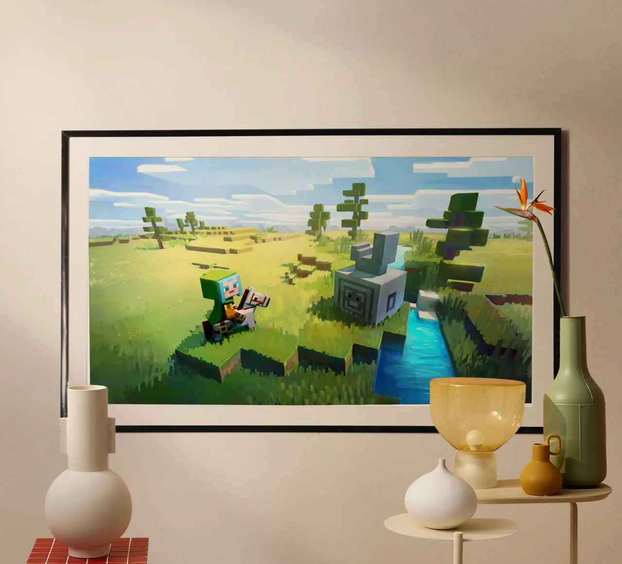 Minecraft carta hahnemühle da Ngamino