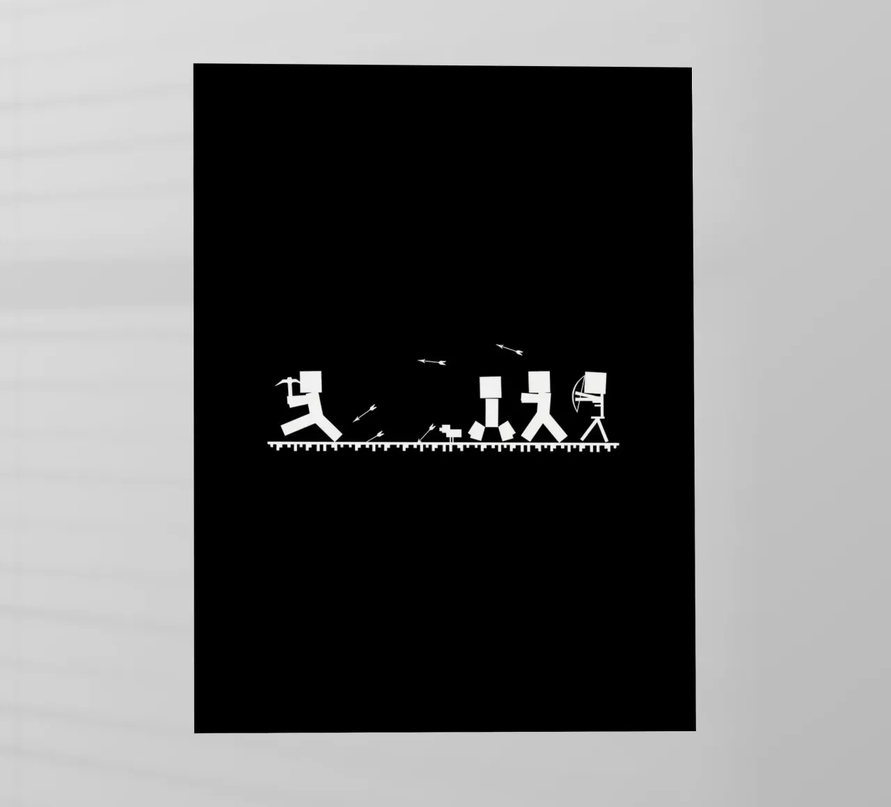 Minecraft pellicola backlit da Ngamino