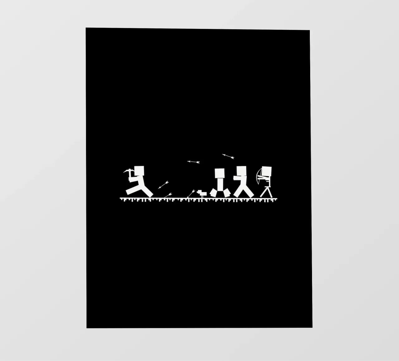 Minecraft pellicola backlit da Ngamino