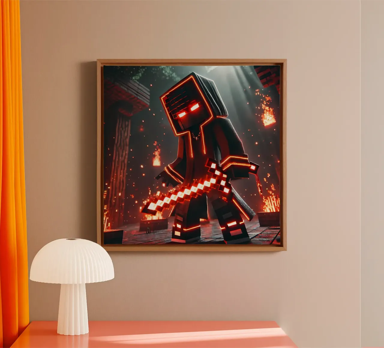 Minecraft canvas by Ngamino