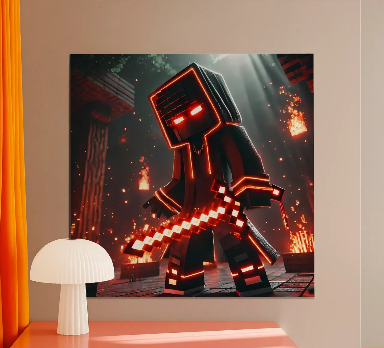 Minecraft carta hahnemühle da Ngamino