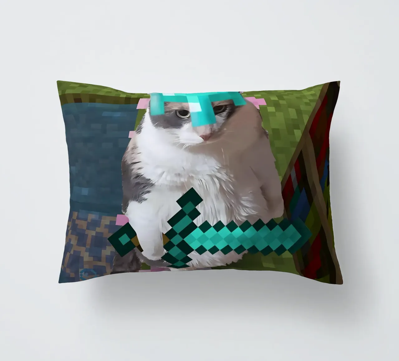 Minecraft cuscino da Ngamino