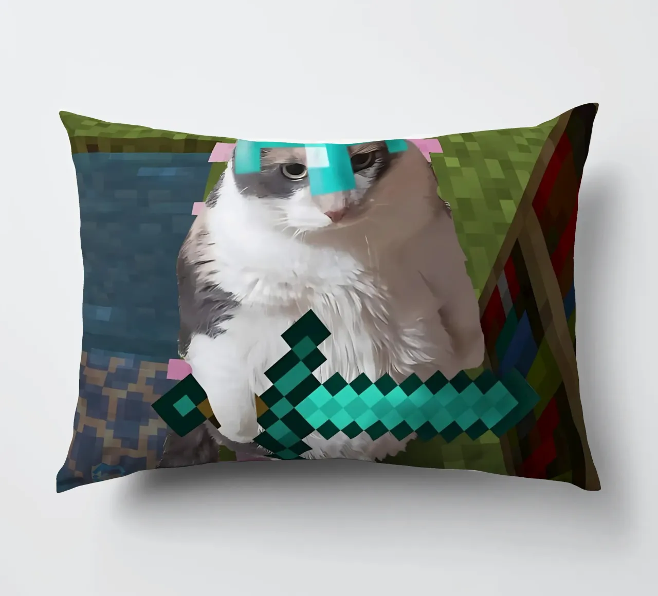 Minecraft cuscino da Ngamino