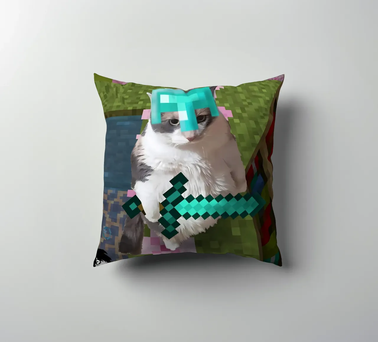 Minecraft cuscino da Ngamino