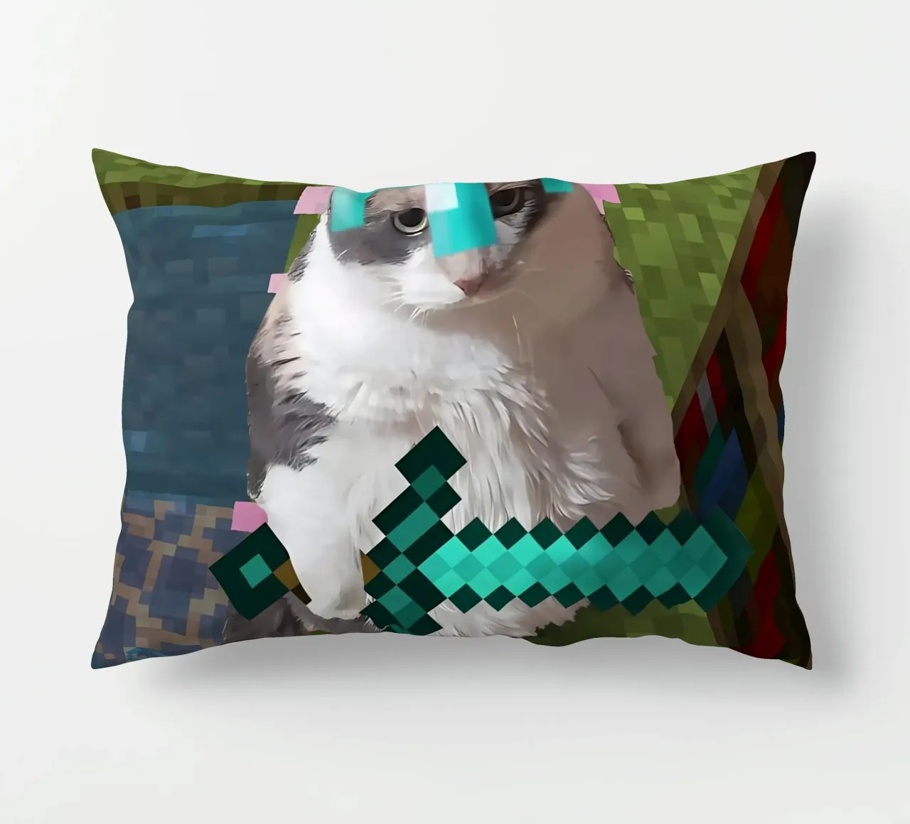 Minecraft cuscino da Ngamino