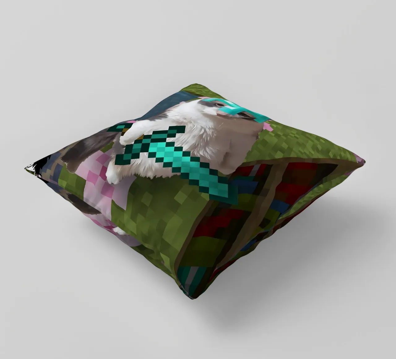 Minecraft cuscino da Ngamino
