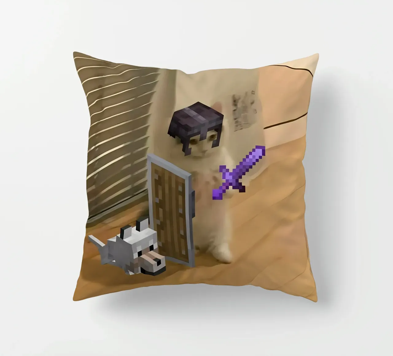 Minecraft cuscino da Ngamino