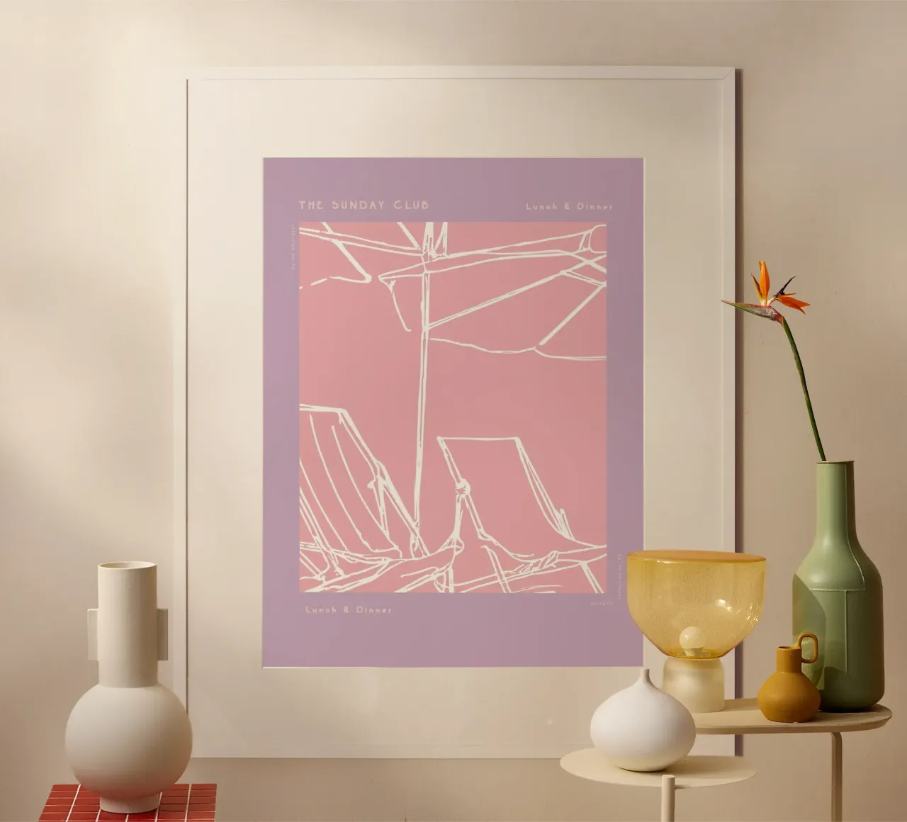 The Sunday Club No 20 poster da treechild