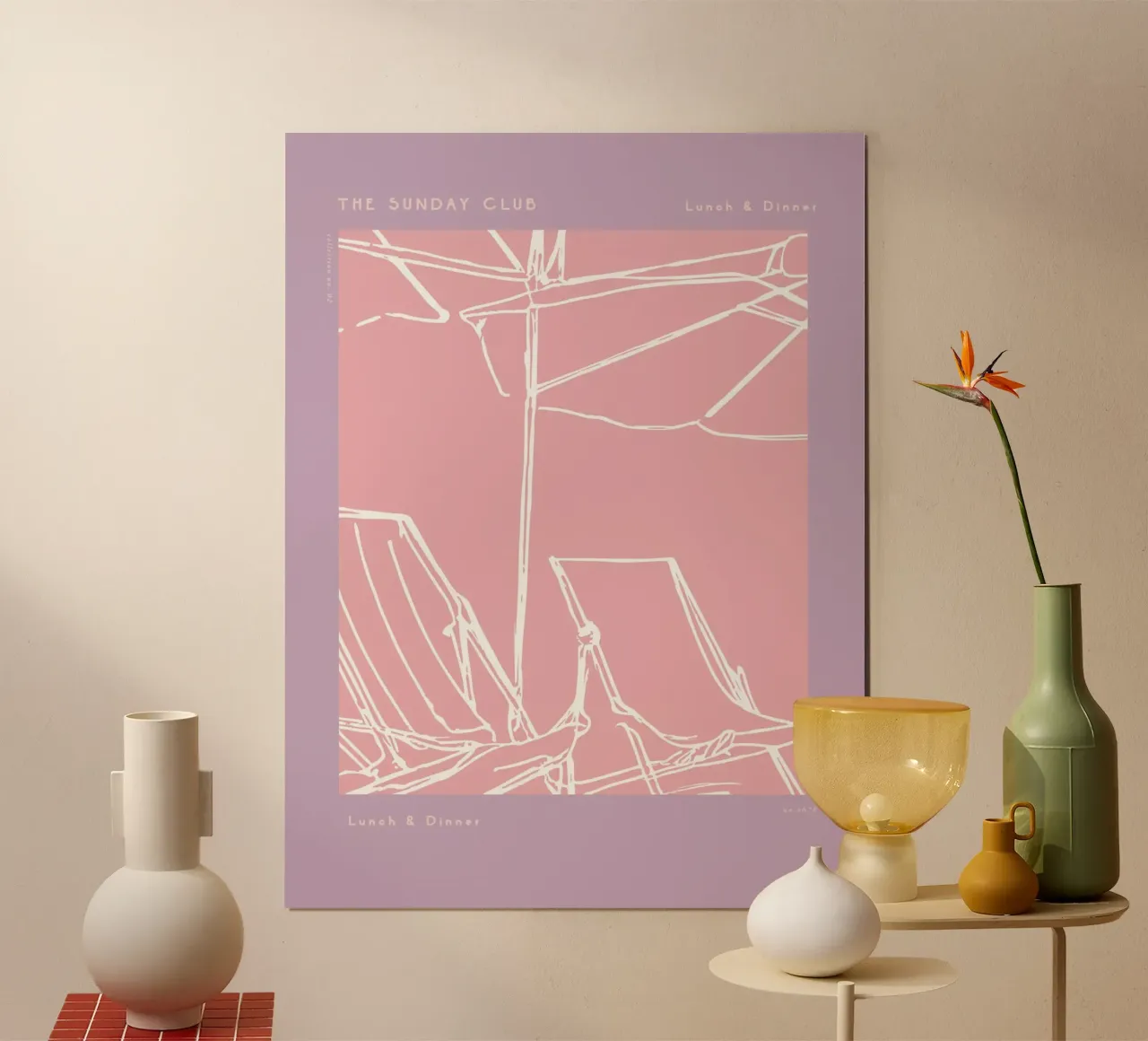 The Sunday Club No 20 poster da treechild