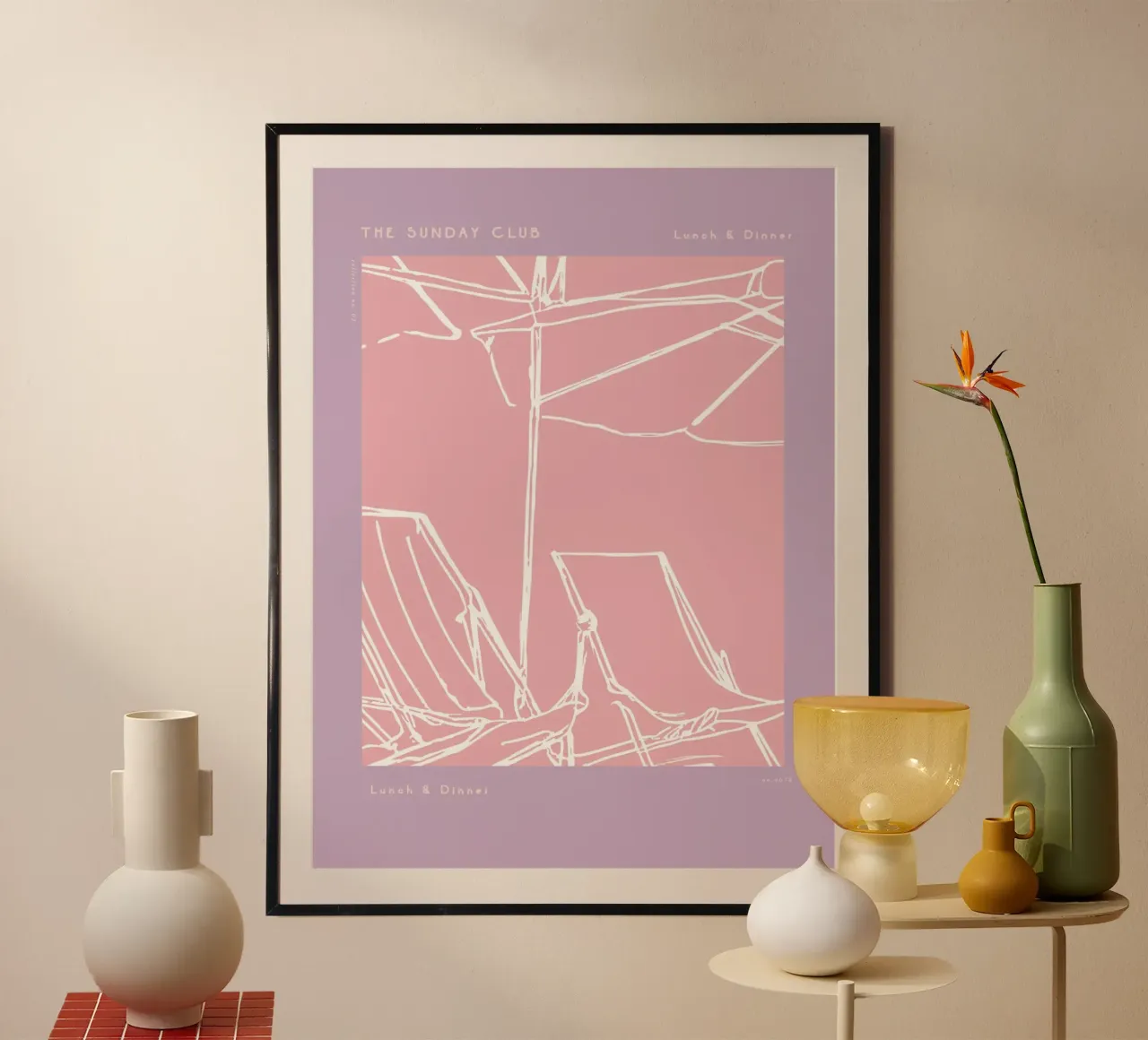 The Sunday Club No 20 poster da treechild