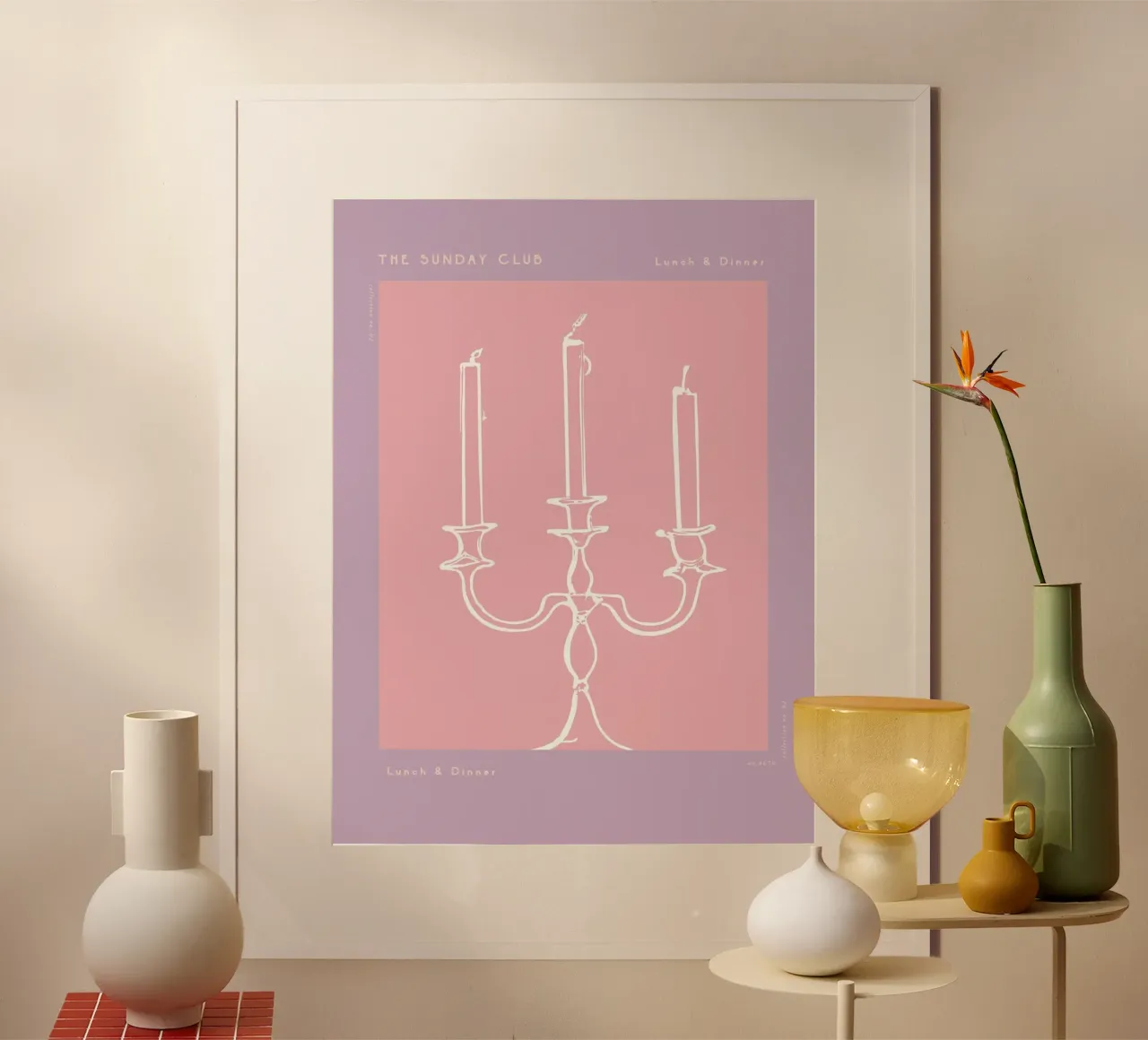 The Sunday Club No 18 poster da treechild