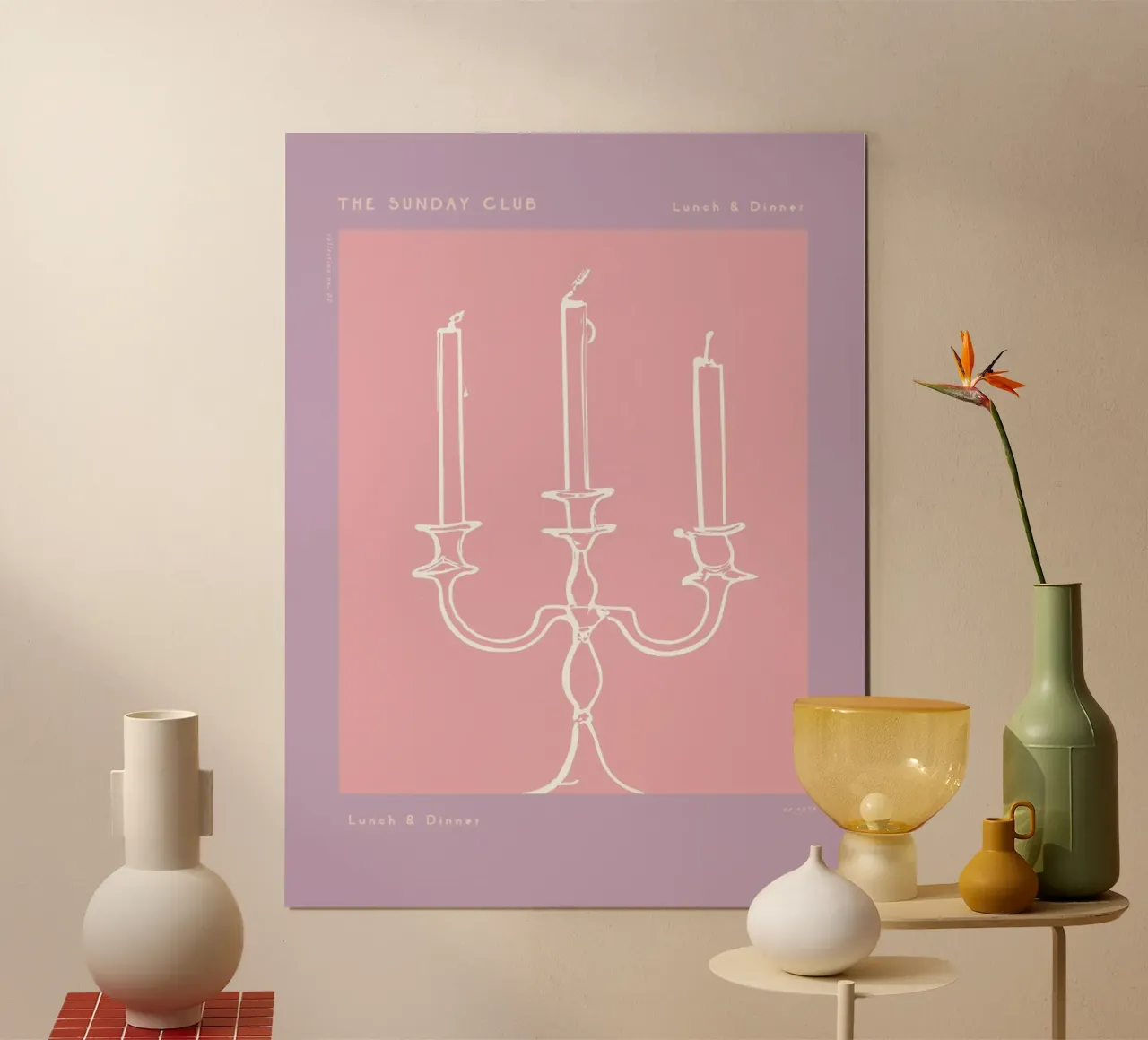 The Sunday Club No 18 poster da treechild