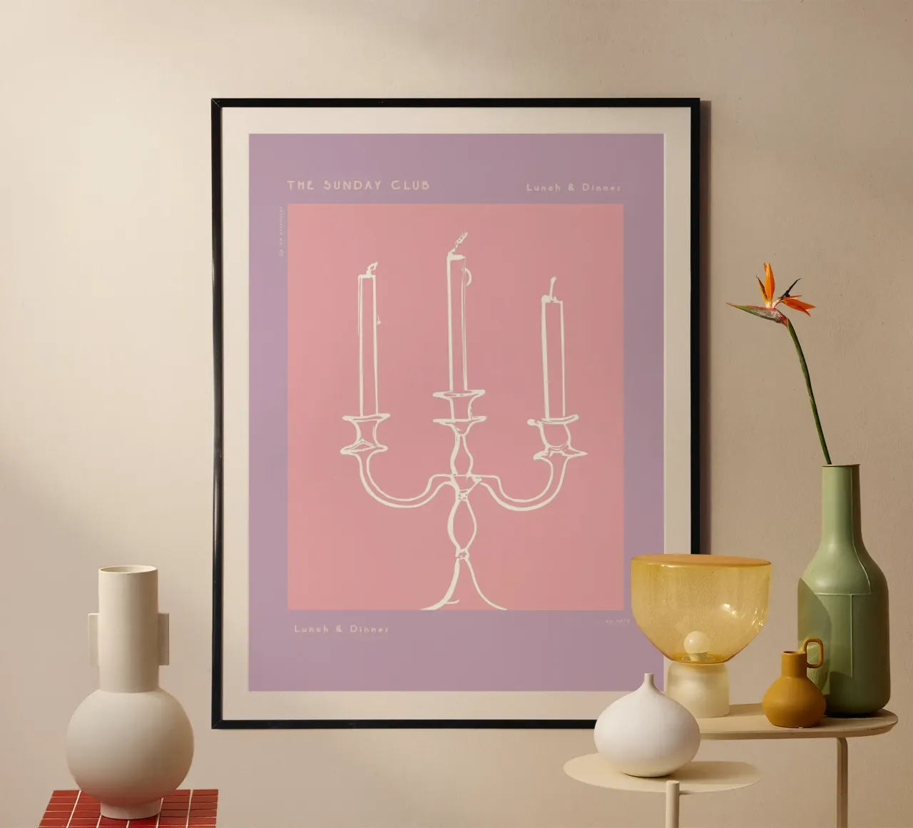 The Sunday Club No 18 poster da treechild