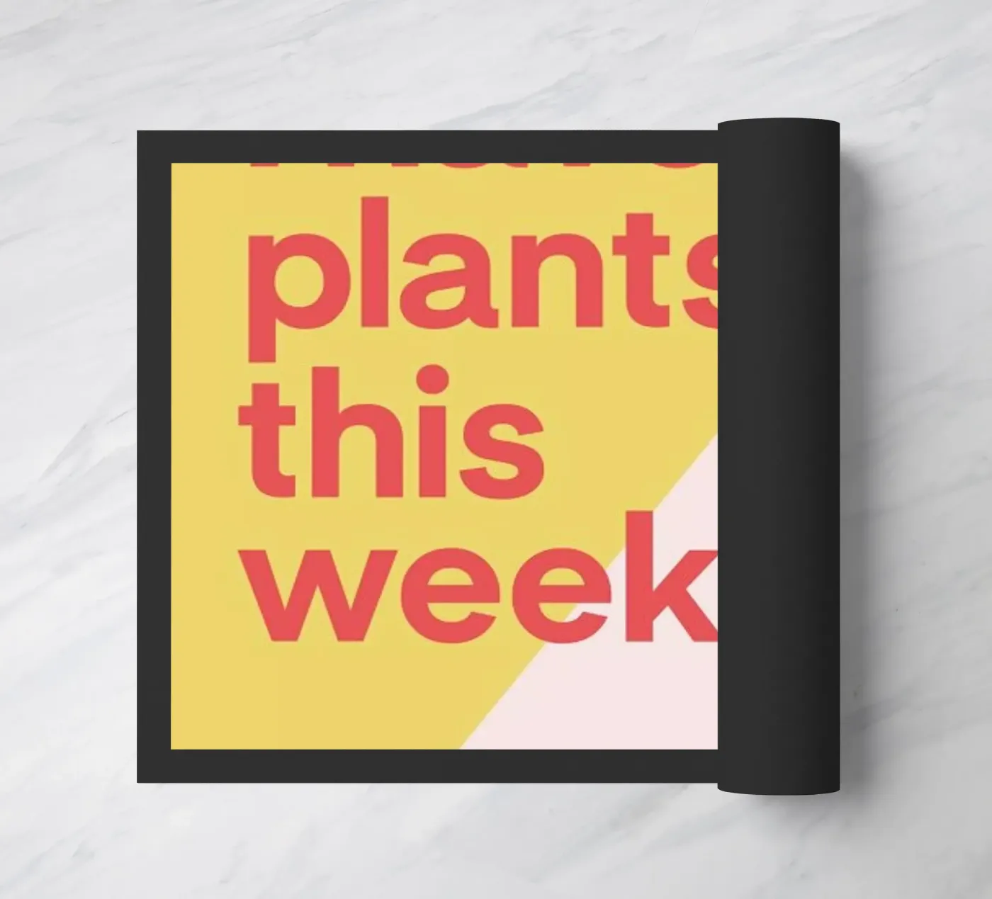 Weekend deurmat van Evita Witzenhausen