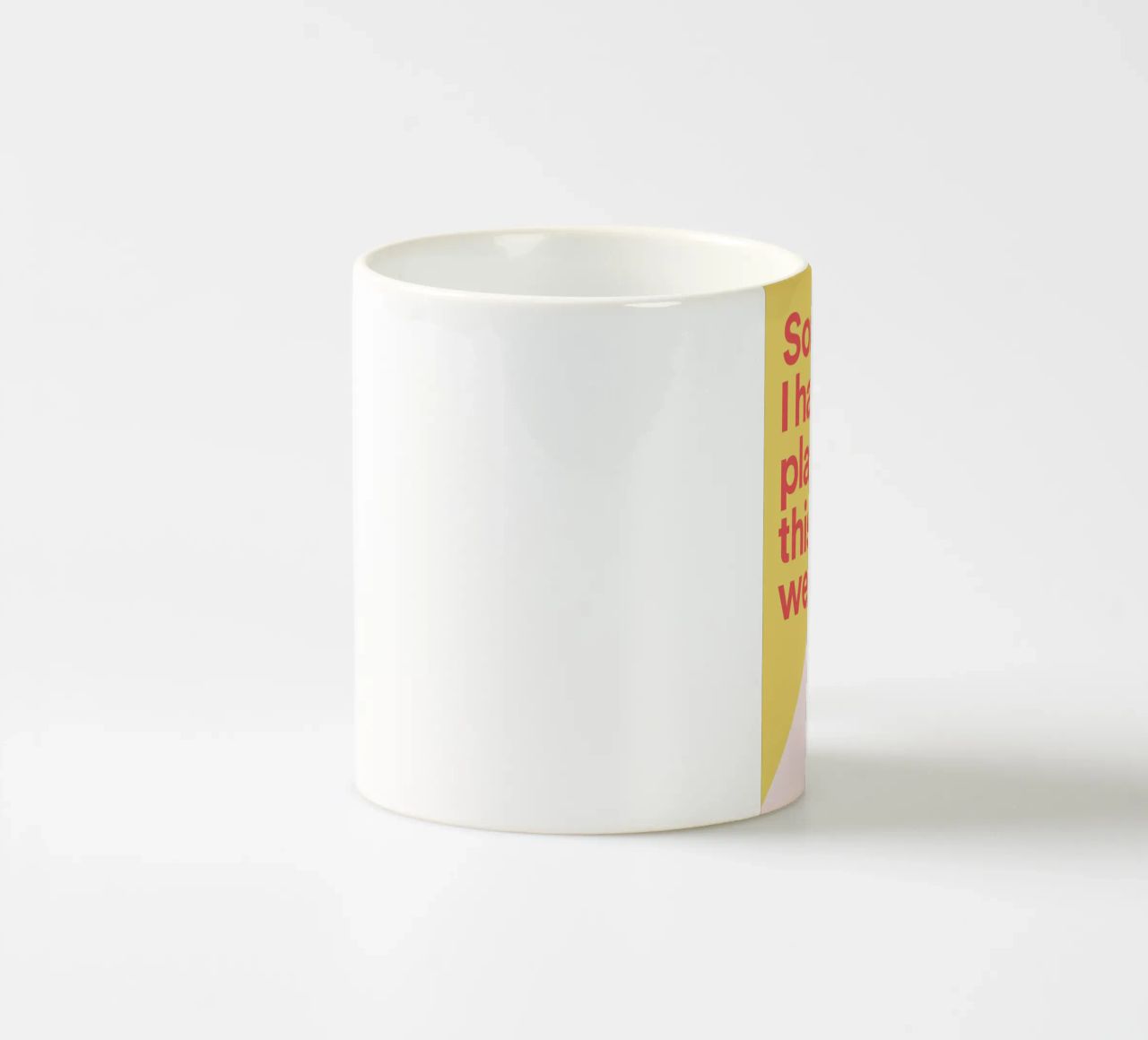 Weekend tazza in ceramica da Evita Witzenhausen