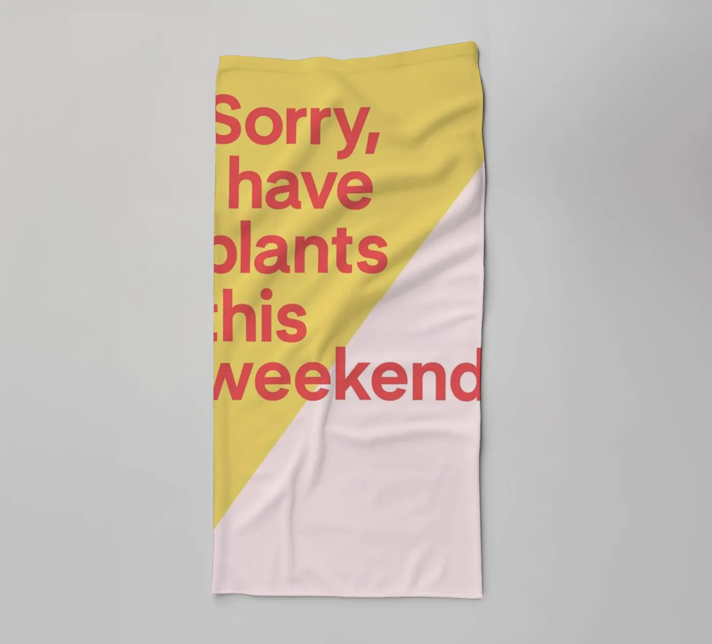 Weekend towel by Evita Witzenhausen