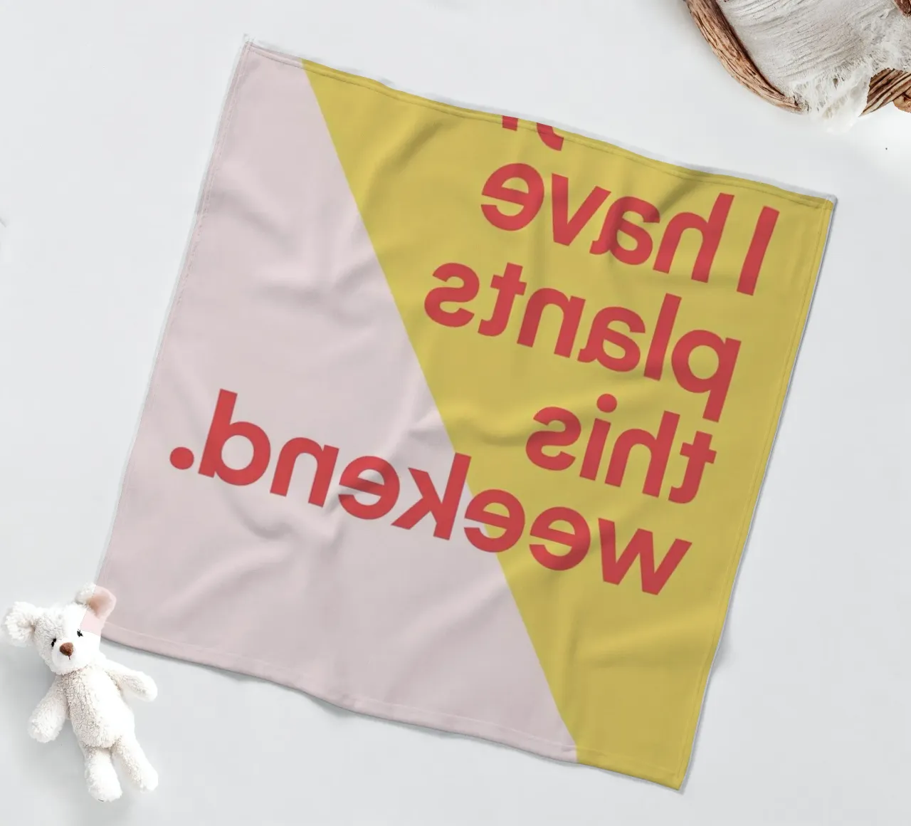 Weekend Fleecedecke von Evita Witzenhausen