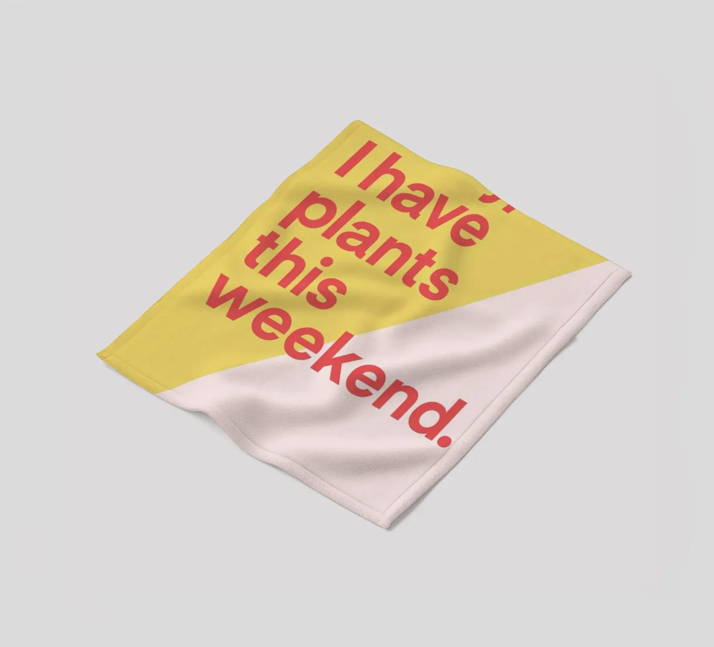 Weekend fleecedeken van Evita Witzenhausen