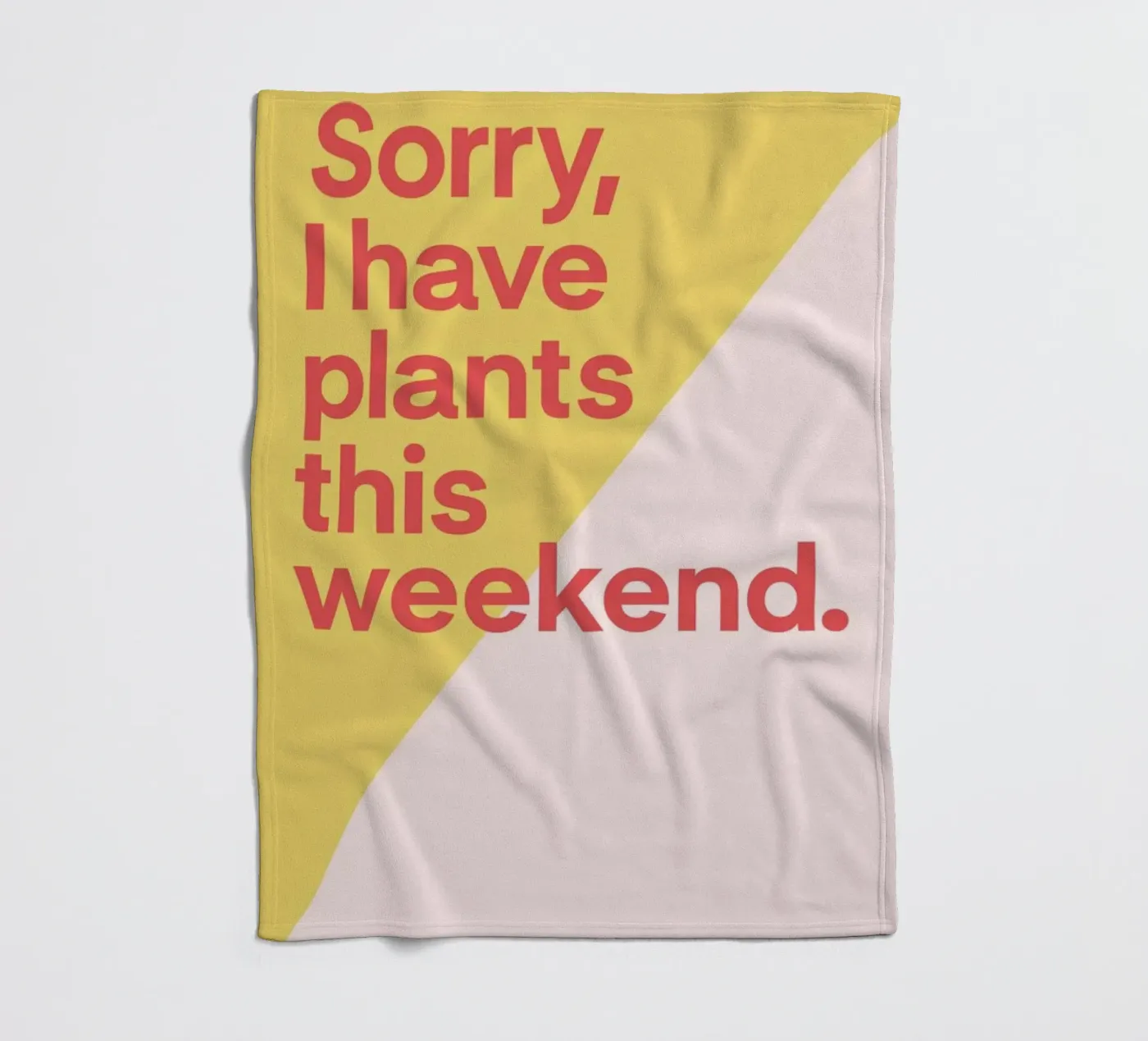 Weekend fleecedeken van Evita Witzenhausen