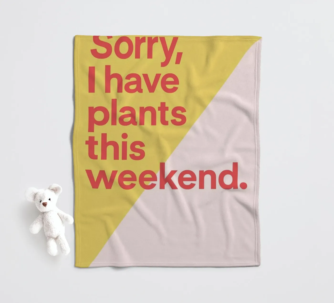 Weekend Fleecedecke von Evita Witzenhausen