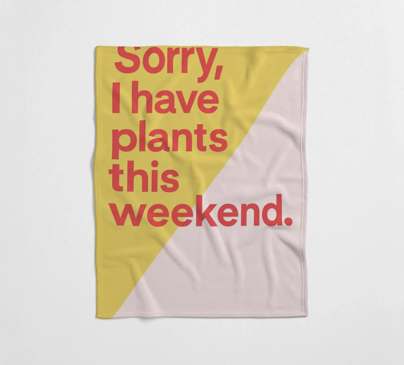 Weekend Fleecedecke von Evita Witzenhausen