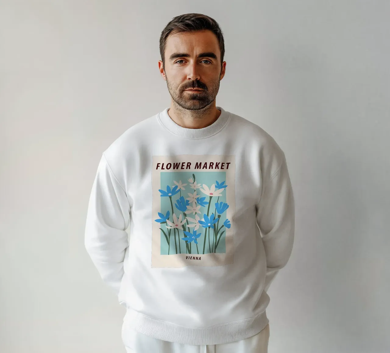 Mercato dei fiori di Vienna felpa da diedrich