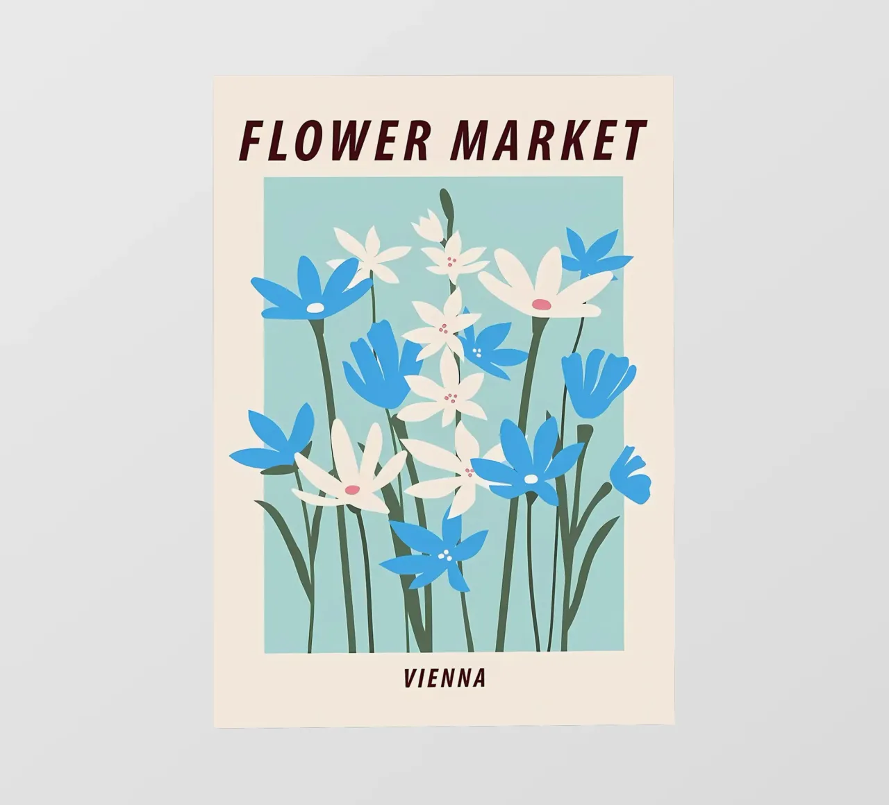 Mercato dei fiori di Vienna pellicola backlit da diedrich