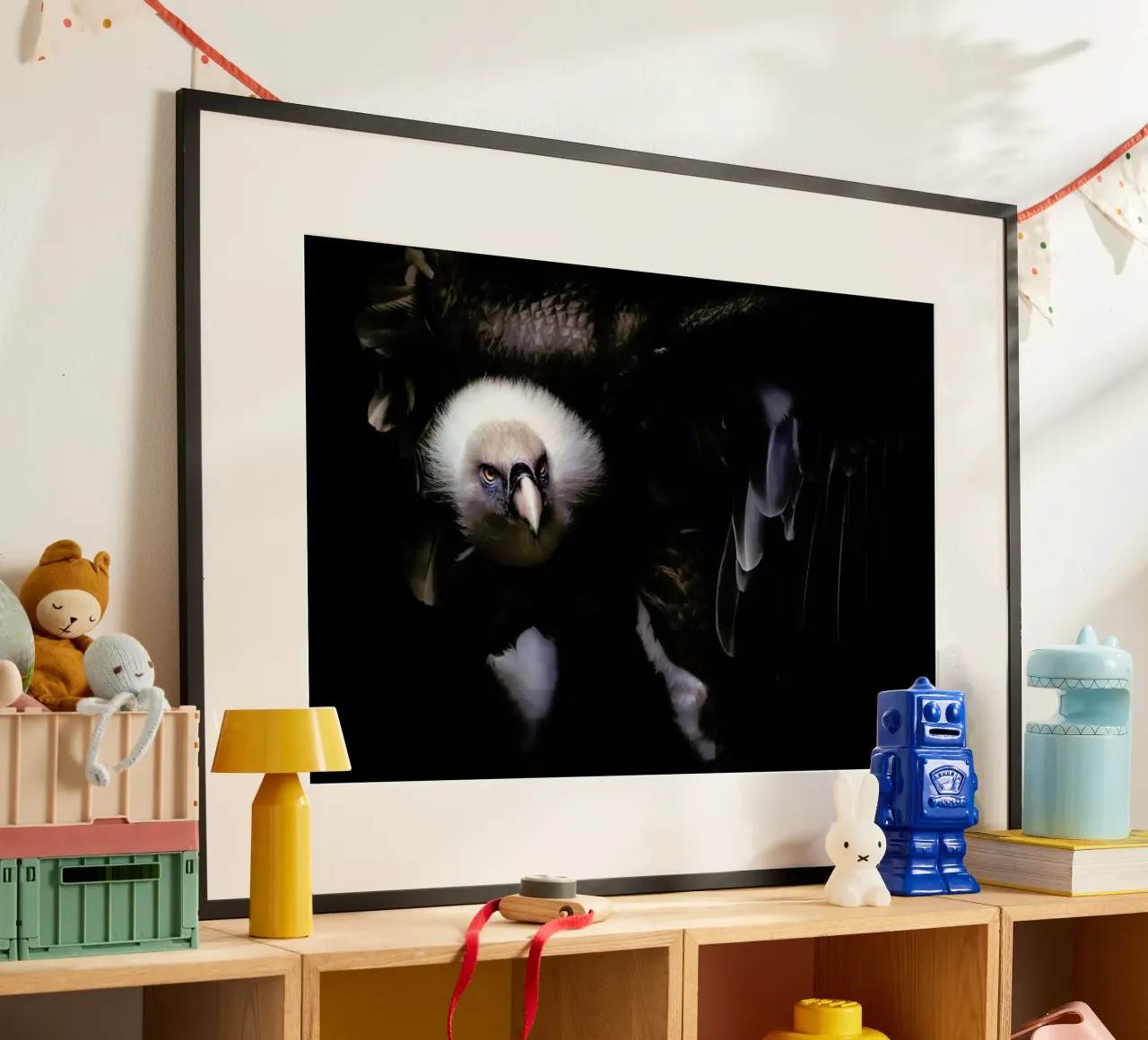 The duel - Santiago Pascual Buye poster con telaio in legno da Pictufy