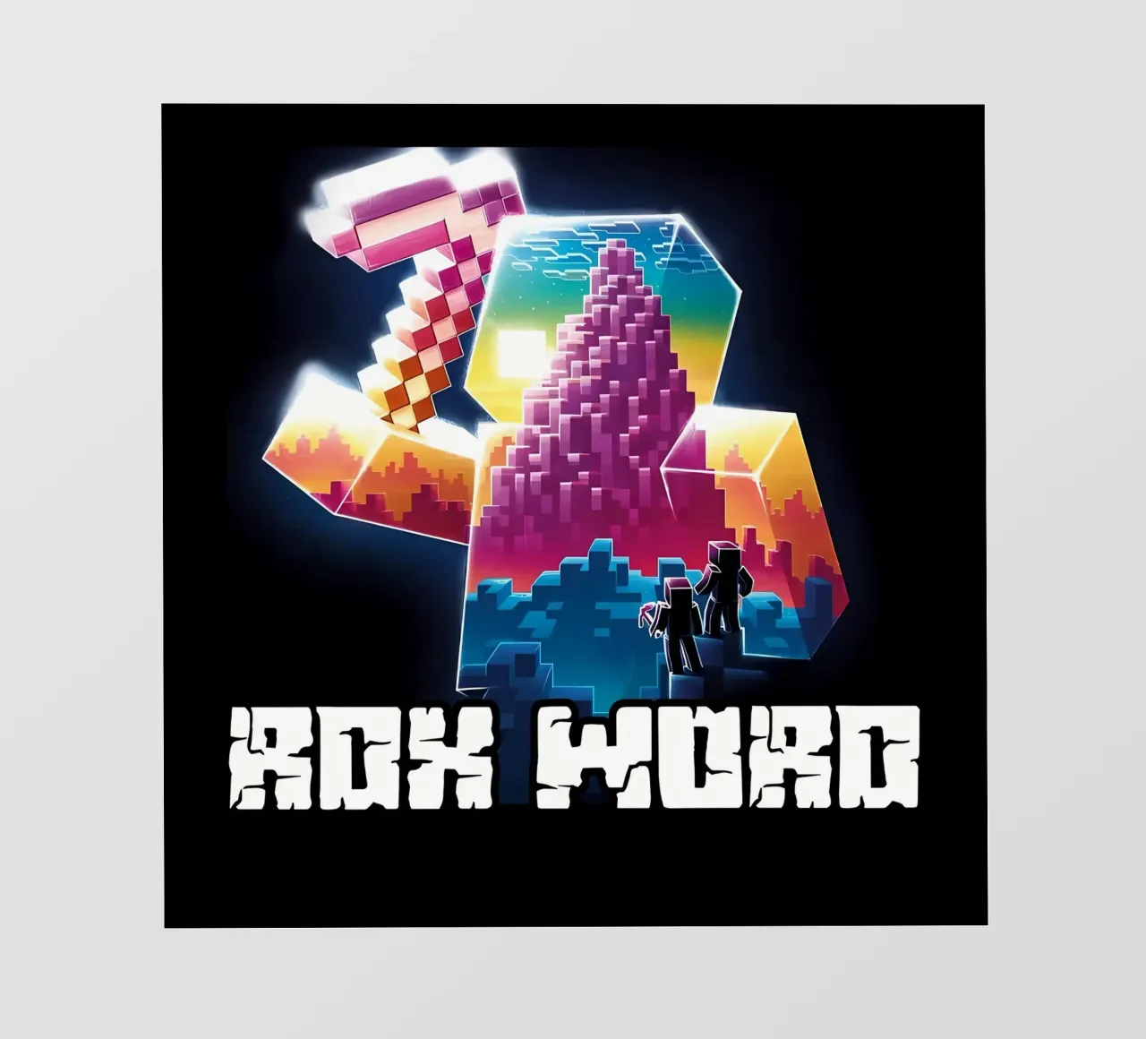 Minecraft telo in pvc da Ngamino
