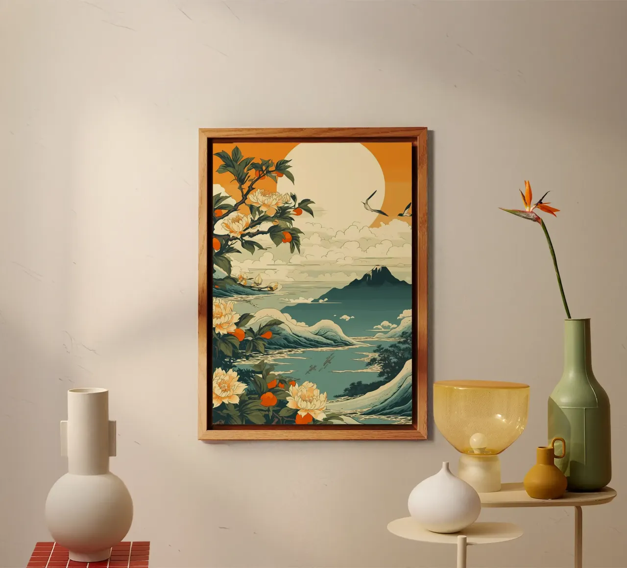 Fruit Japans Vintage forex-plaat van diedrich